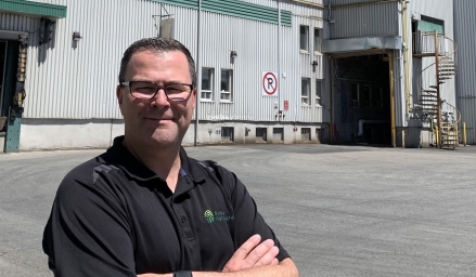 Stéfane Blouin, surintendant de la meunerie de Lévis