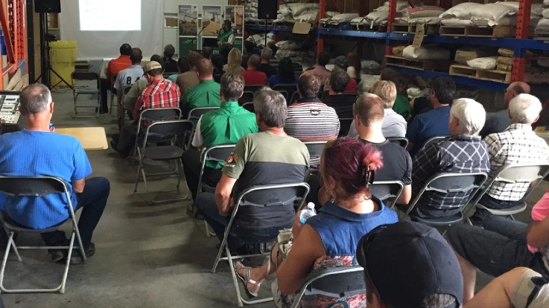 Photo du Rendez-vous agricole de La Coop Agrivert.