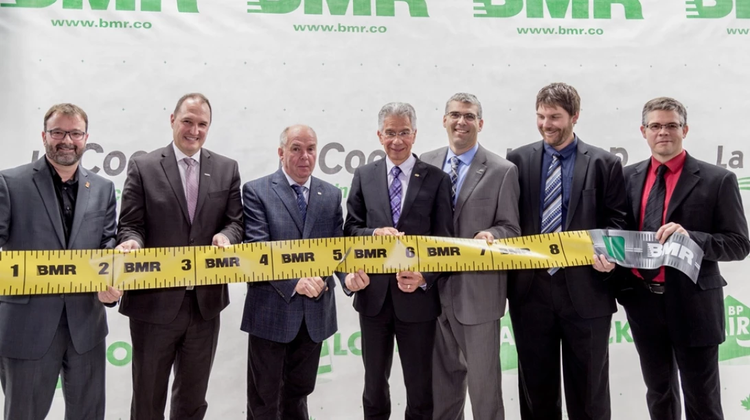 Inauguration de la création du BMR de Saint-Pierre-de-Ile-d’Orléans.