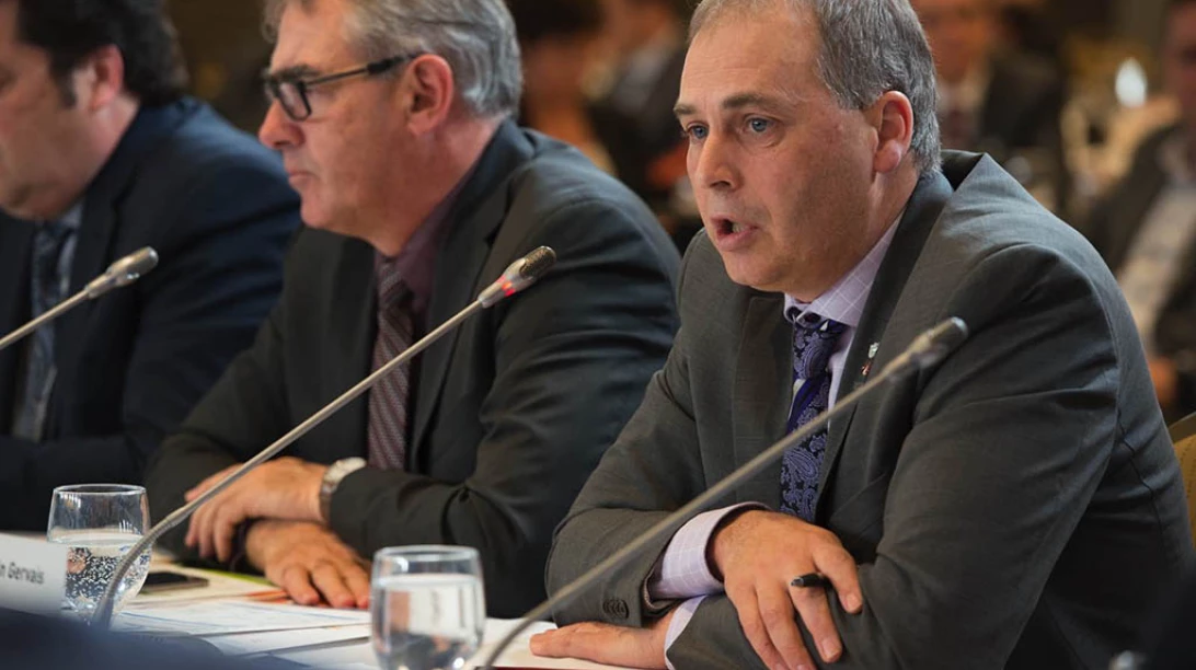 Clément Allard et Éric Labonté.