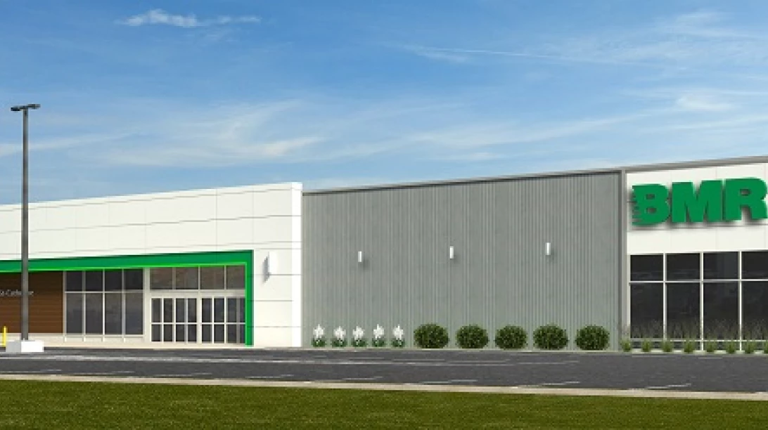 Image du design imaginé pour les rénovations du magasin BMR Matco Sainte-Catherine. 