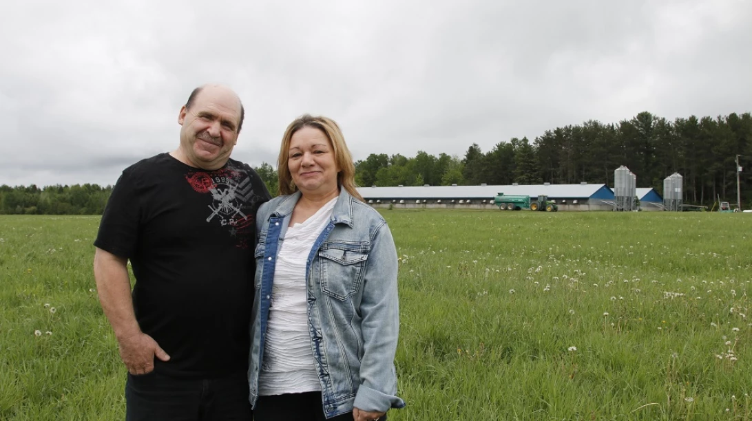 Jean-Luc Poulin et Martine Faucher