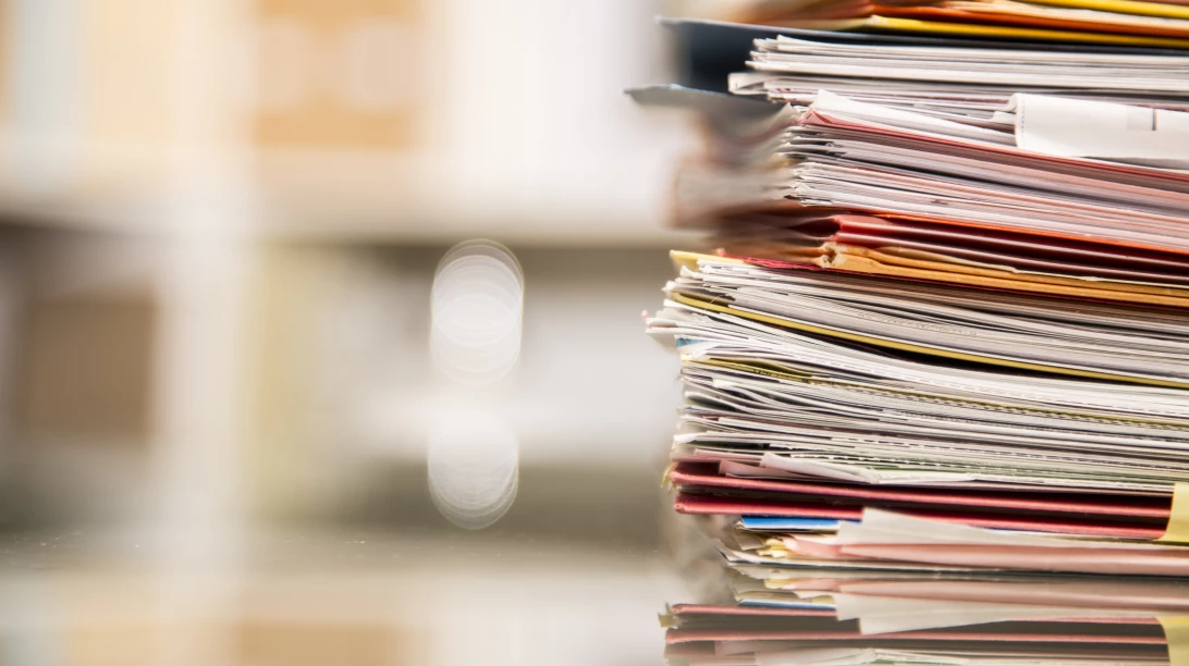 Pile de livres.