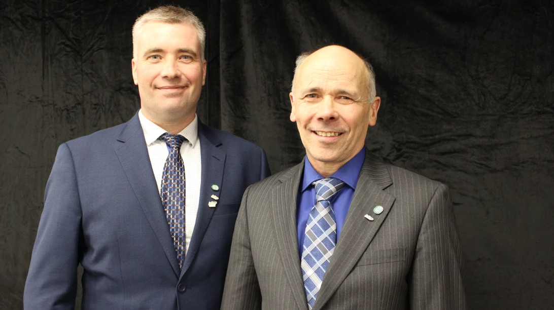 Jean-Nil Fournier et Laurent Proulx.