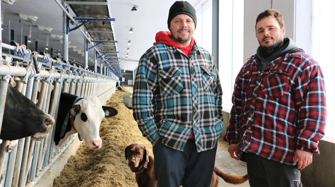 Étienne et Guillaume Lessard