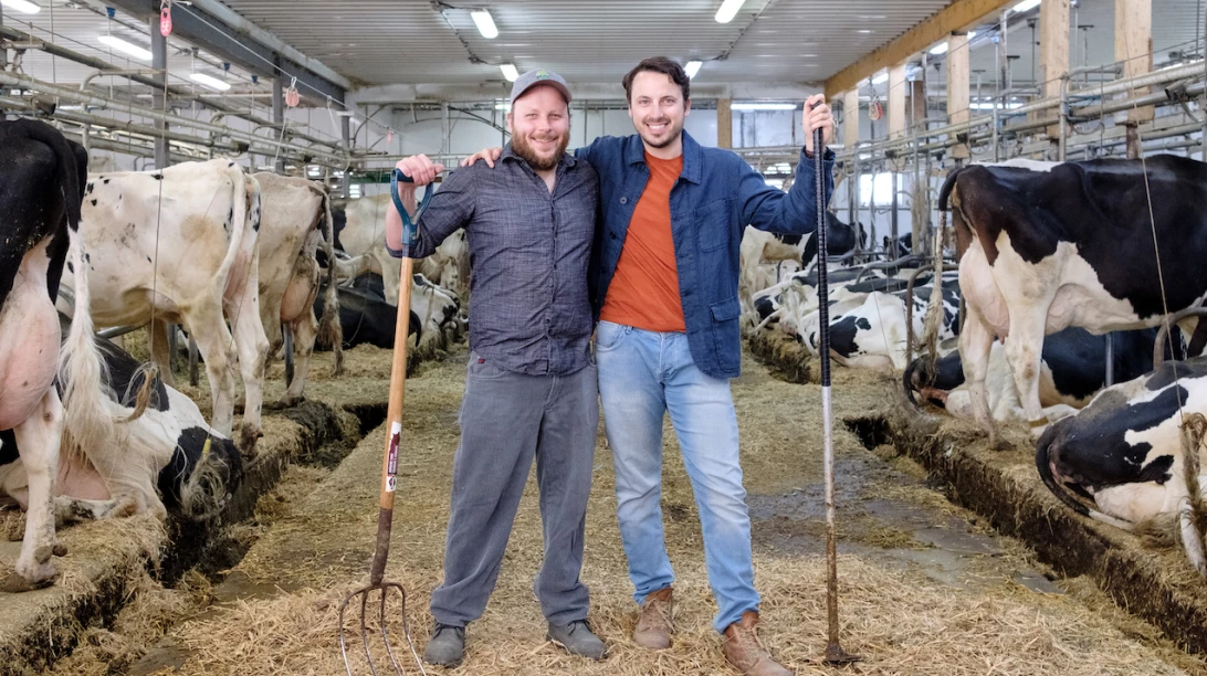 Photo de Frédéric et Samuel Larochelle