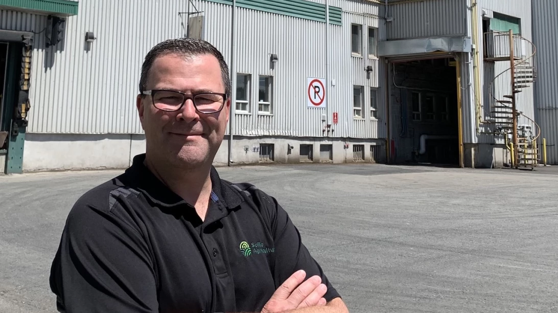 Stéfane Blouin, surintendant de la meunerie de Lévis