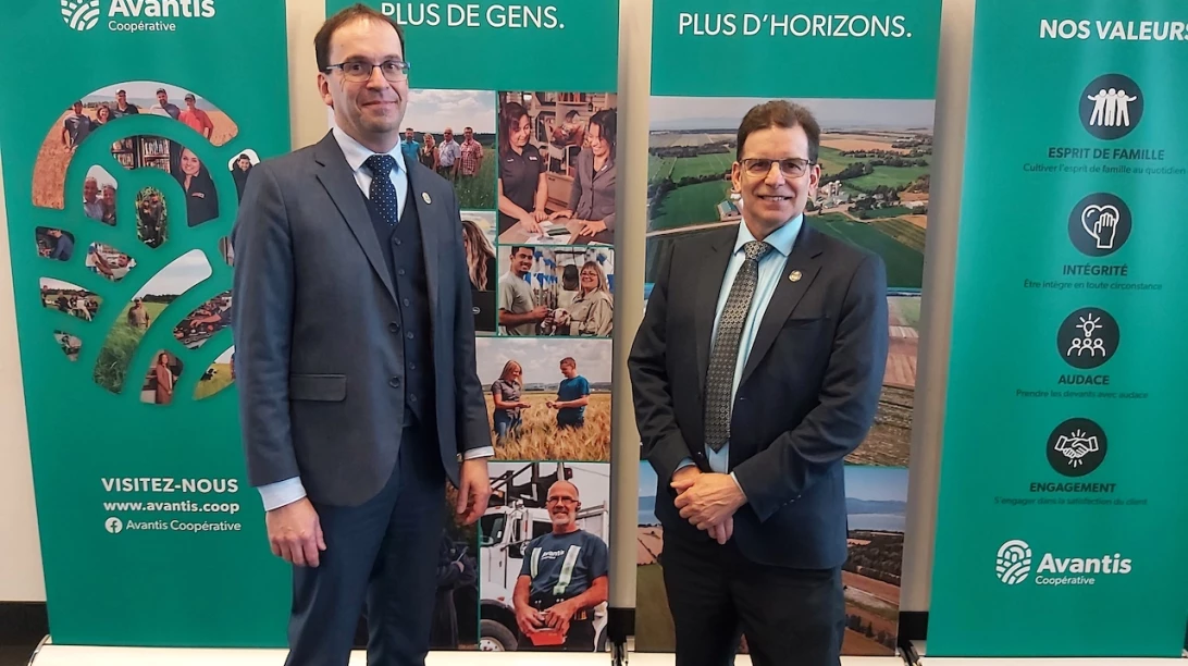 Dirigeants d'Avantis Coopérative