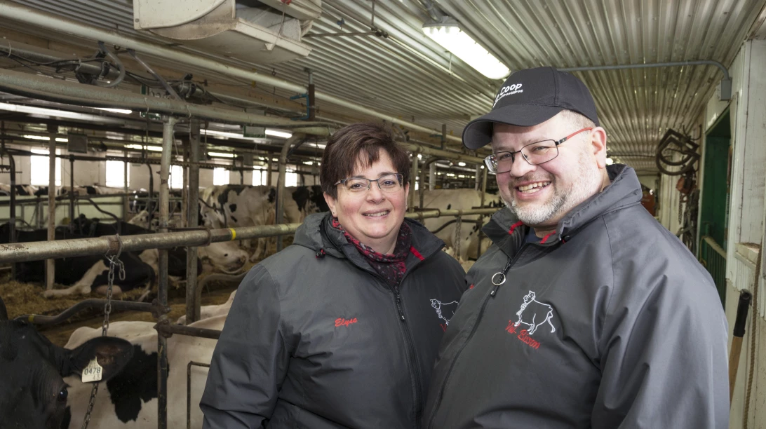 Jean Bissonnette et Elyse Gendron