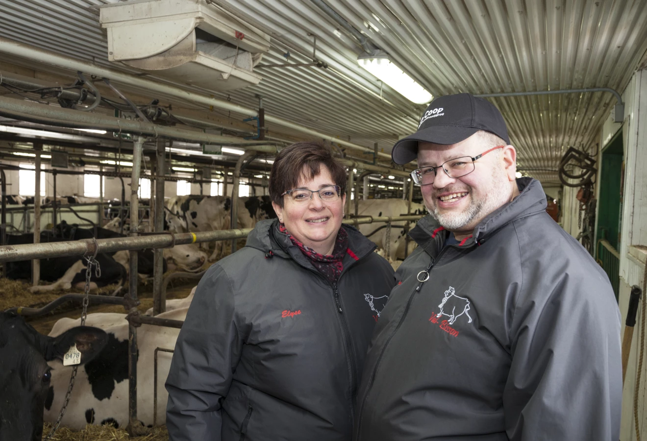 Jean Bissonnette et Elyse Gendron