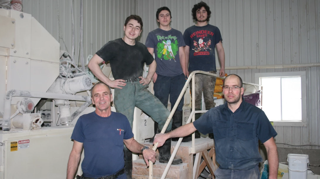 Rosaire Dubé et sa relève