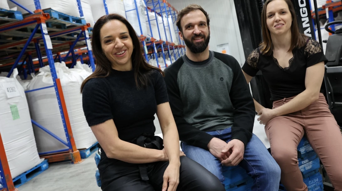 Virginie, Raphaël et Rose-Alice Lepage