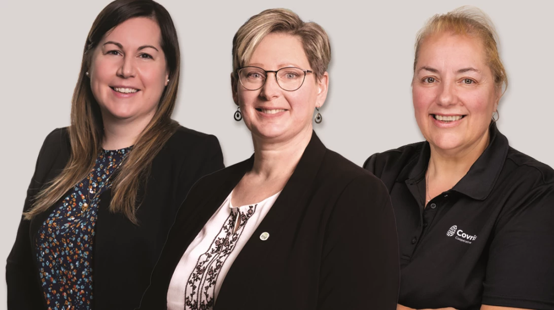 Andrea Renaud, Sophie Gendron, Jeannine Chartrand