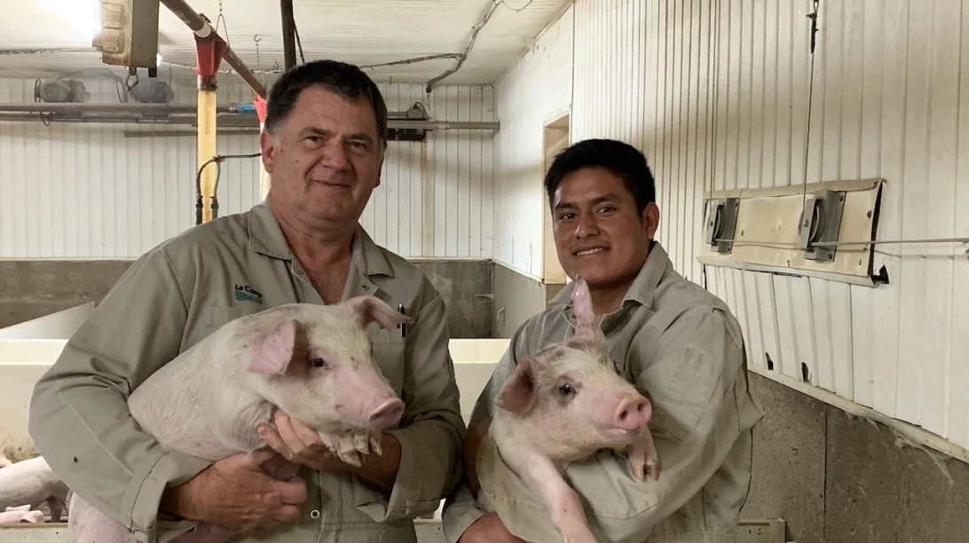 Ferme Louise : Michel Bérubé et Sergio Bonifacio