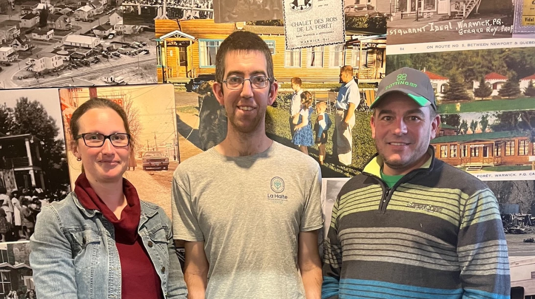 La Halte - Ferme Rodovanel : Isabelle, Pierre et Robert