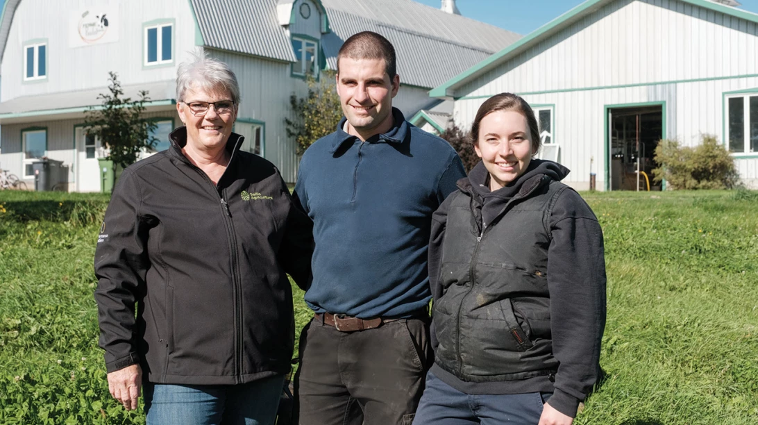 Famille de la Ferme Badat 2016.