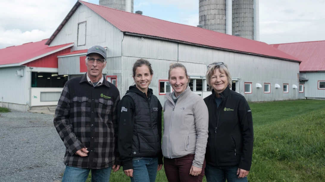 La famille de la Ferme Karibel - Prix relève Sollio