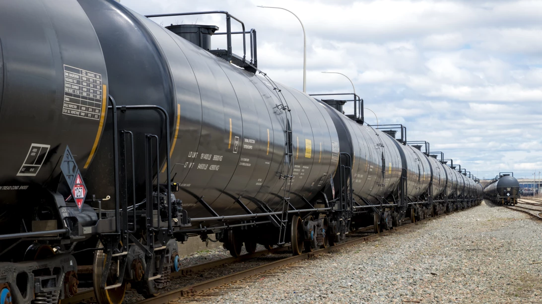Train de pétrol