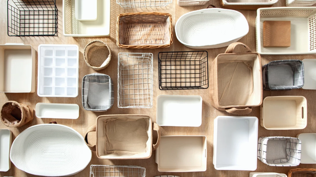 Paniers de rangement
