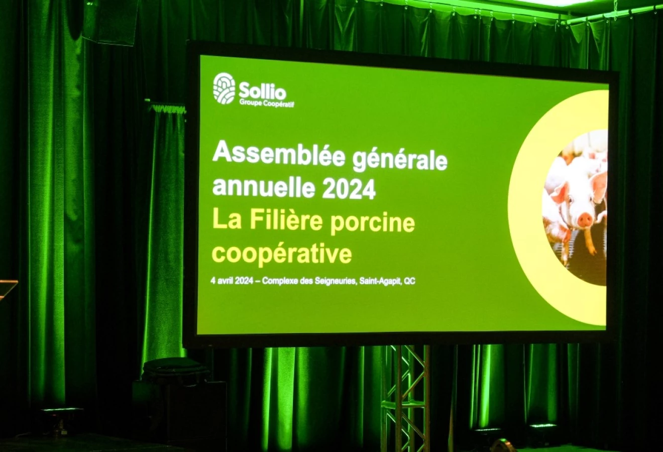 Présentation de l'AGA de la Filière porcine coopérative