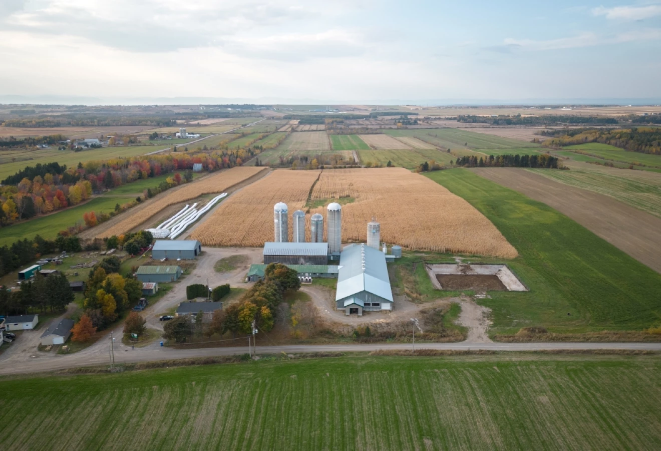 Protection des terres agricoles - terre agricole et ferme