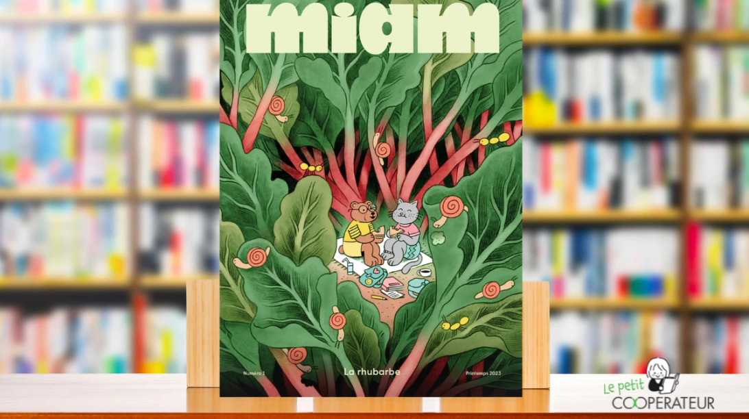Miam et son premier numéro dédié à la rhubarbe