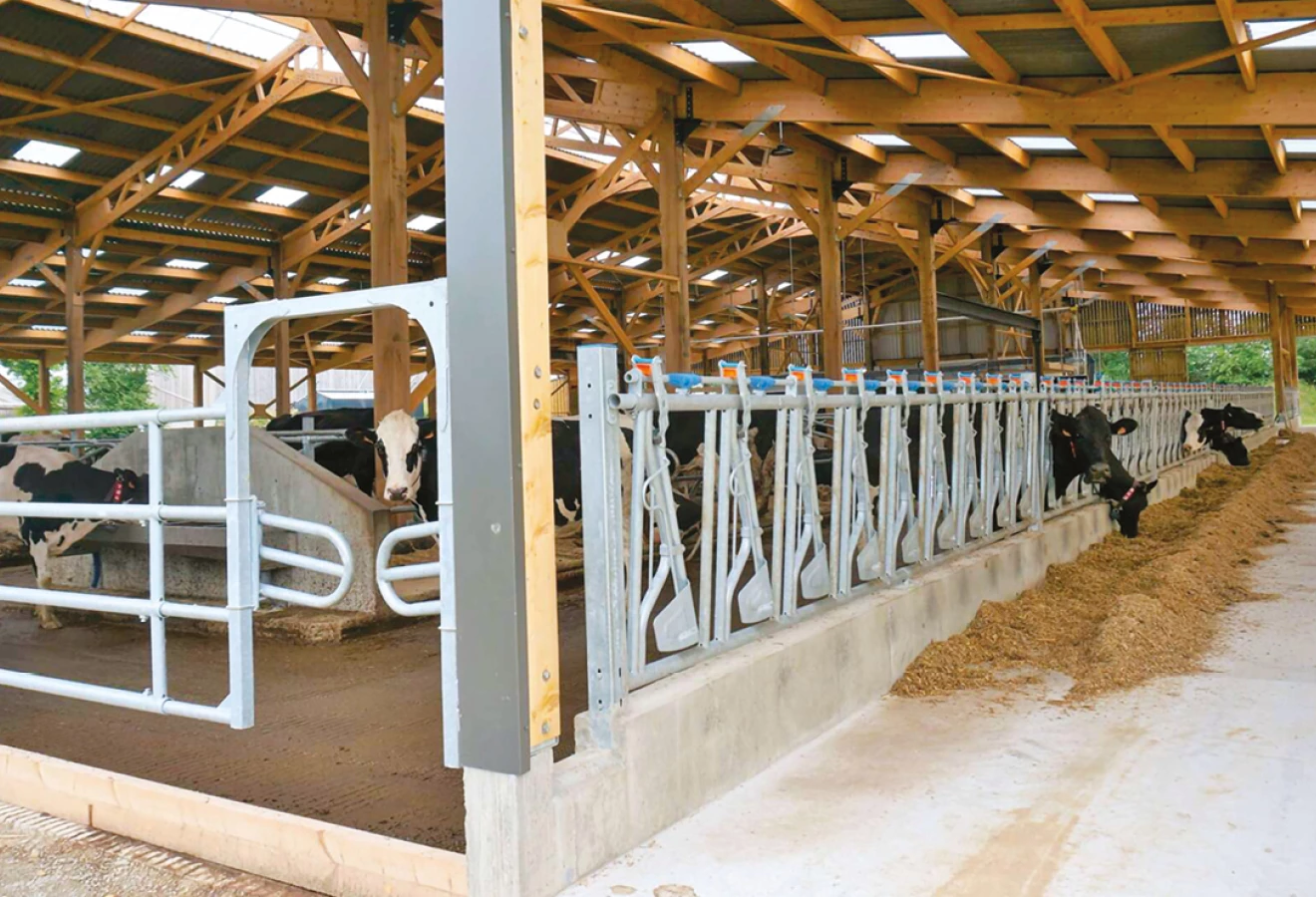 Logettes, de carcans et d’enclos en acier d'Agritubel
