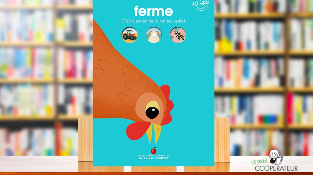 Le livre Ferme: d'où viennent le lait et les oeufs? écrit par Anne-Sophie Baumann