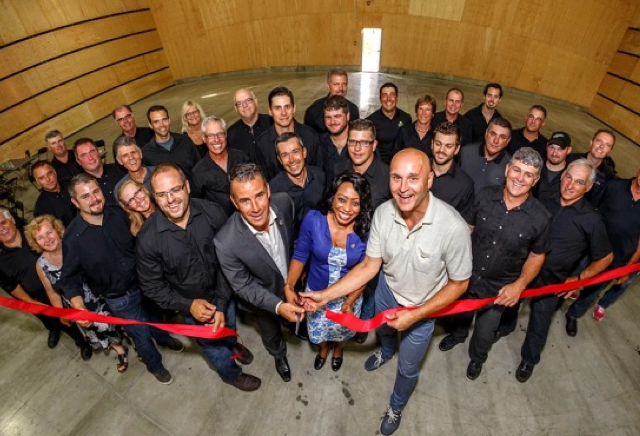 Inauguration du centre de distribution de Vegco