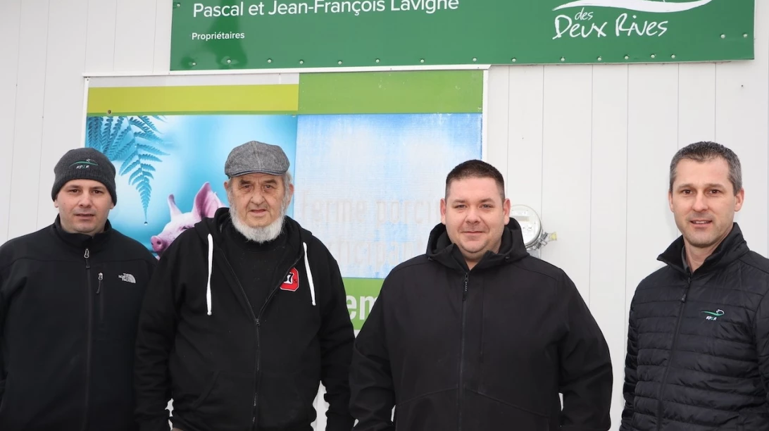 Les propriétaires de la Ferme Danmarc