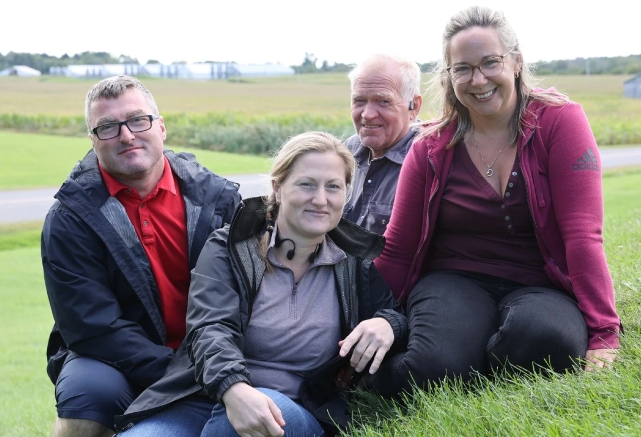 Famille de la Ferme Michel et Madeleine Chagnon