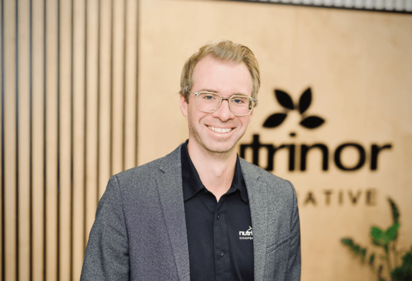 Evans Fillion, chef de la direction de Nutrinor Coopérative
