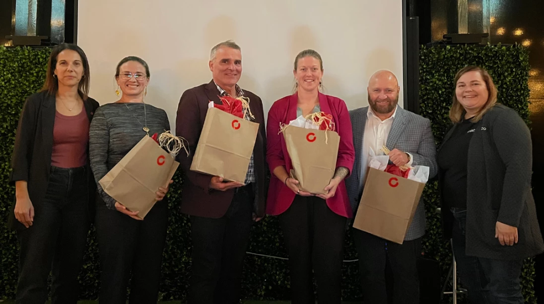 Les conférenciers et organisatrices du premier Rendez-vous de la relève VIVACO