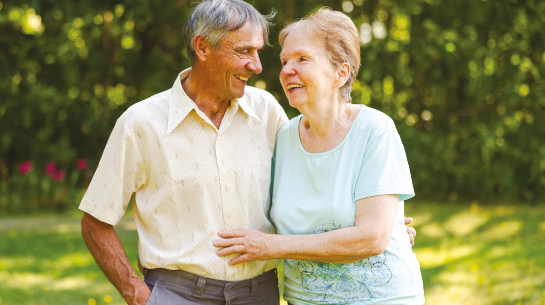 Roland Morneau avec Marie-Paule Isabel, sa conjointe