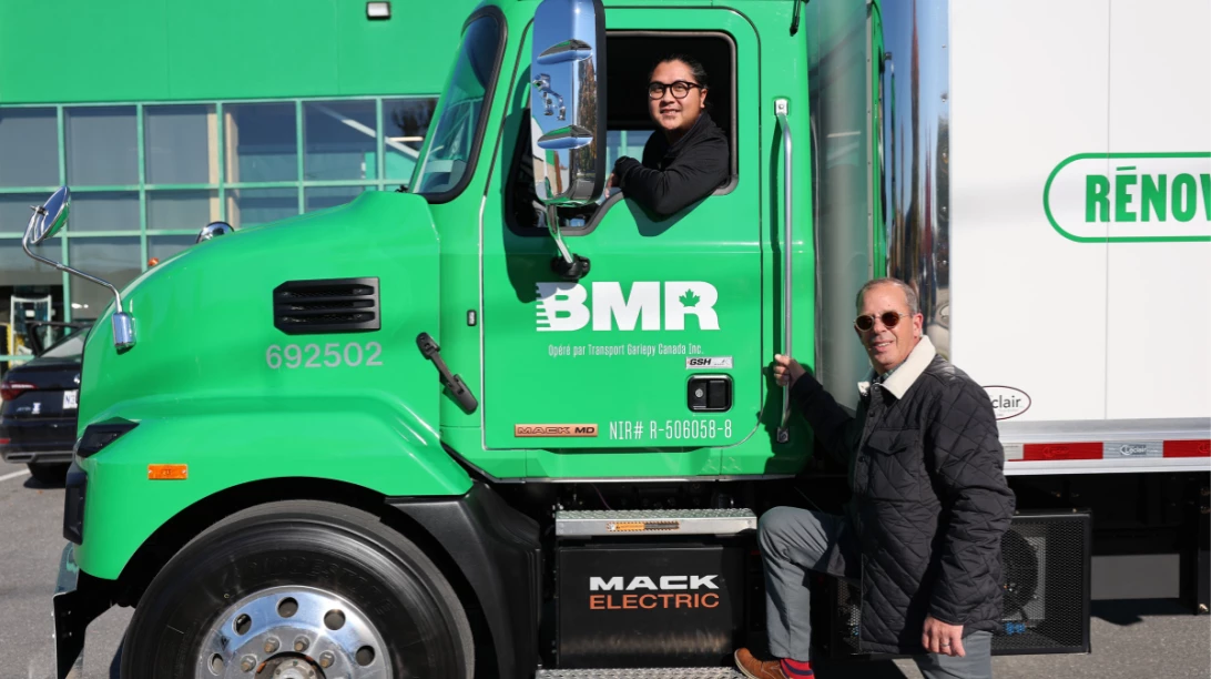 Camion électrique de BMR avec Dino Kuy