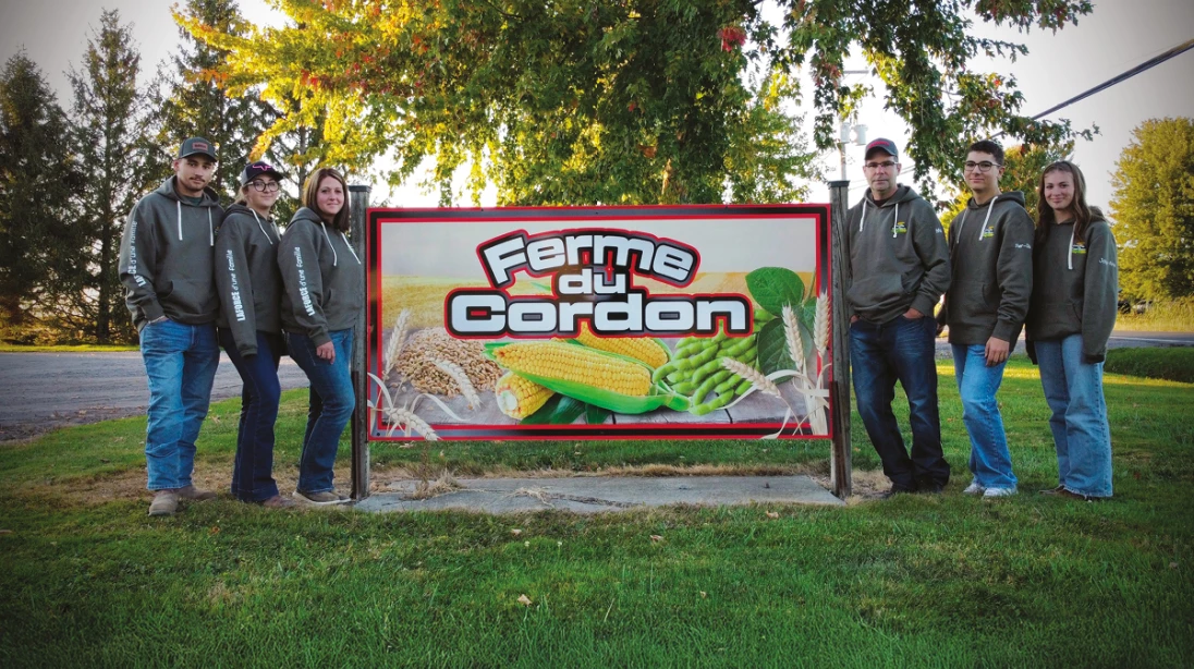 La troisième et la quatrième génération de la Ferme du Cordon