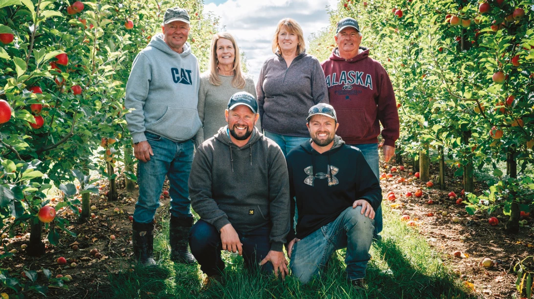 Famille du Birnam Orchards