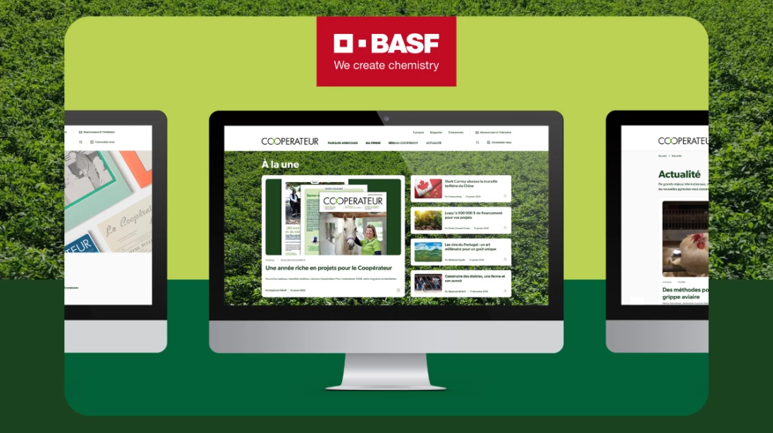 Écrans d'ordinateur qui présentent le cooperateur.coop