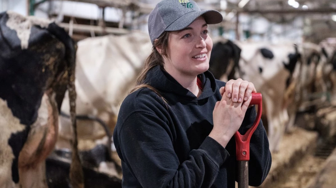 Sarah Genest de la Ferme Lait’xcellence inc.