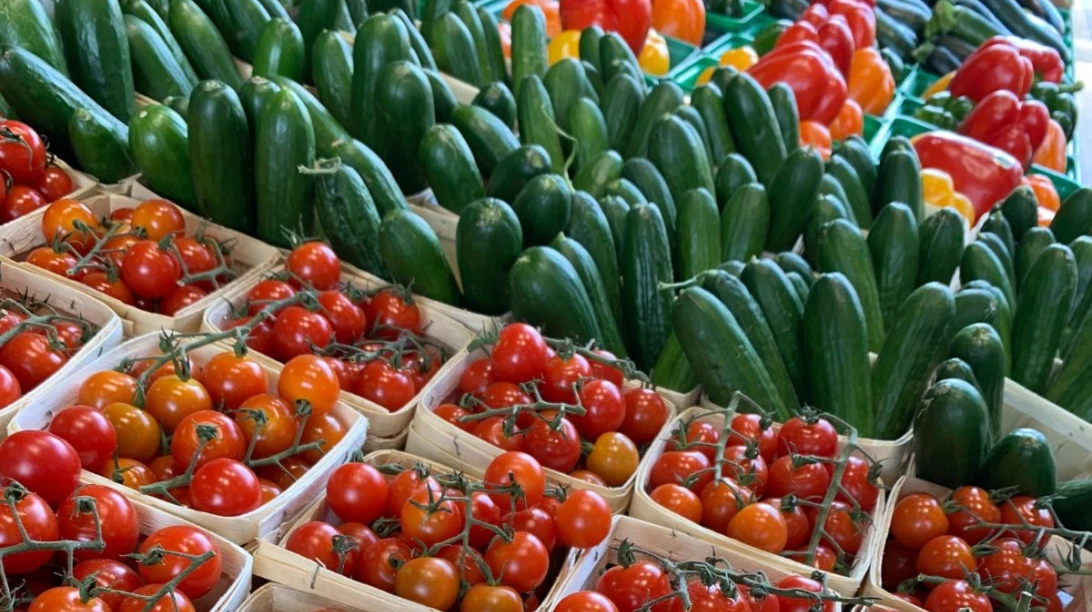 Légumes au marché
