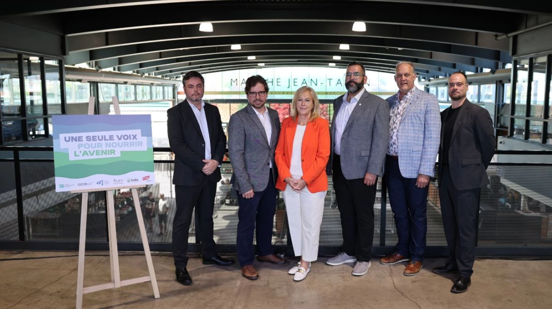 Michel Rochette, Pierre-Alexandre Blouin, Sylvie Cloutier, David Mercier, Martin Caron et Sébastien Lacroix