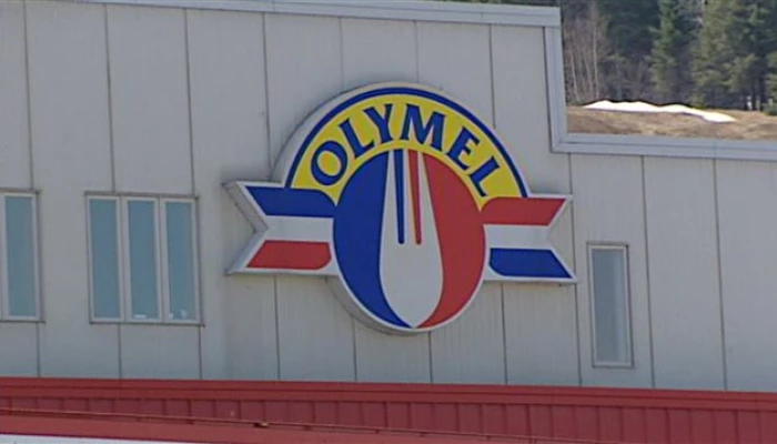 Extérieur de l'usine Olymel à Vallée-Jonction.