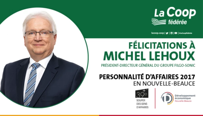 Photo de Michel Lehoux à côté du nom du titre qu'il a gagné.