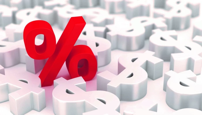 Hausse des taux d'intérêts.