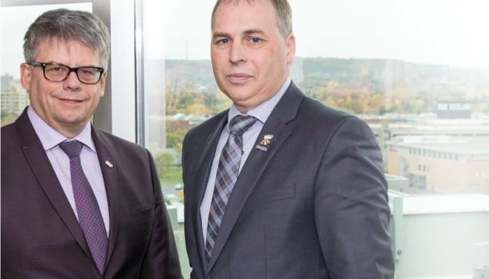 Ghislain Gervais et Gaétan Desroches