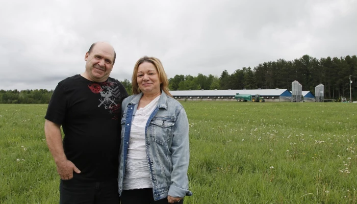 Jean-Luc Poulin et Martine Faucher