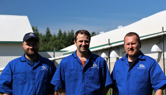 Tony Marcoux, Bruno Dubé et Gilles Roy