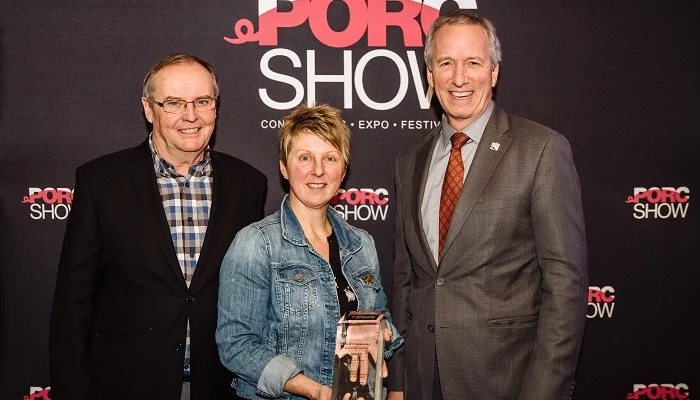 Denis Richard, Sophie Bédard et André Lamontagne.