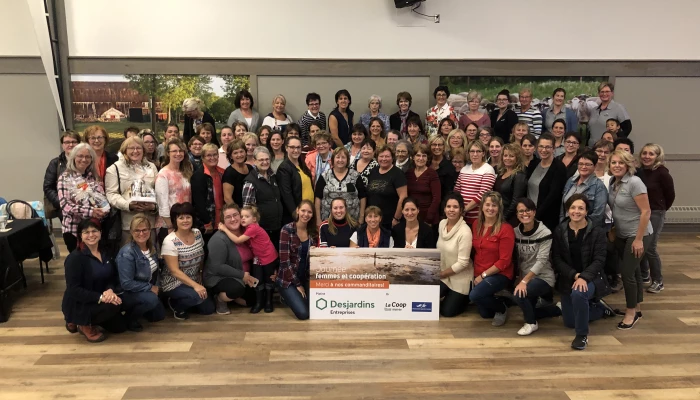 Journée « Femmes et coopération » dans la région de Kamouraska.