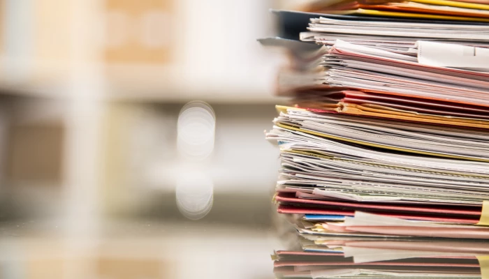 Pile de livres.
